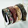 Women's Hairband Baroque Crystal Wide Edge Temperament Headband High Quality Headwear