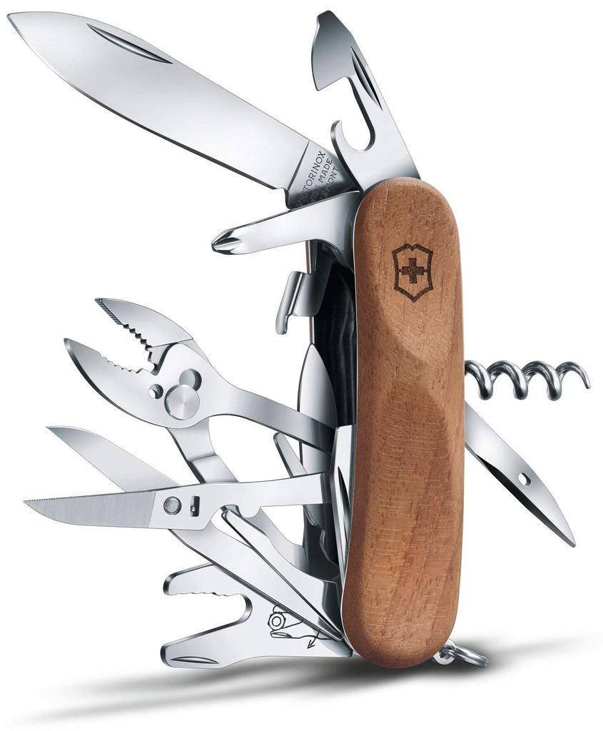 VICTORINOX Evolution Wood S557 Brown Knife [] 2.5221.S63