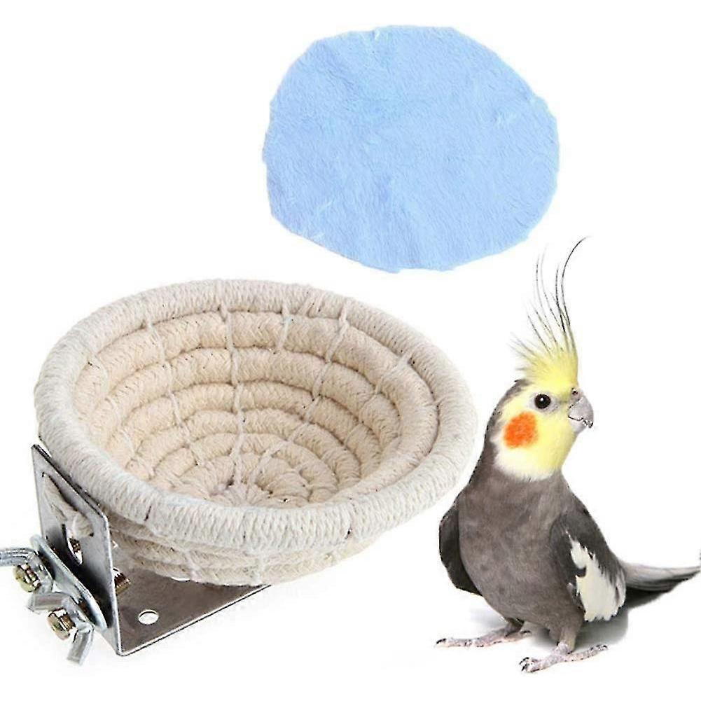Lovebird And Small Parrot Cage Hatching Nesting Box,4.5 Inches, Comfortable Nest For Small And Medium Sized Parrot, Bird