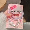 Hello Kitty Защита для зарядного кабеля и данных Чехол-протектор для Apple iPhone 18/20W Защита зарядки Защита от переломов Набор органайзеров для кабеля данных
