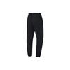 Штаны мужские спортивные Li Ning Badfive из быстросохнущего трикотажа, однотонные, черные AKLT887-2