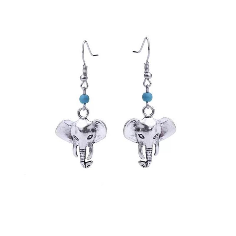 Винтажные европейские и американские серьги с совой, морской звездой и бирюзой