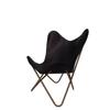 Handmade Leather Butterfly Relax Arm Chair Home Décor Living Room Garden Chair