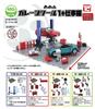 TC Town Garage Tool 1 Work Cat All 4 Types Set Gacha Capsule Toy Gacha Full Complete Set 1/64 +