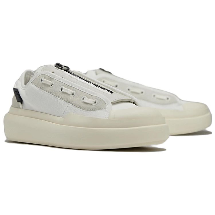 Adidas Y-3 Ajatu Court Low White Orbit Grey Кроссовки унисекс Core-White Cream-White GW8627