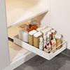 Pull Out Cabinet Organizer,  Out Pantry Shelves With Nylon Adhesive,  Sliding Drawer Pantry Shelf For Living Room, Kitchen