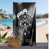 Guns N’ Roses Custom Beach Towel, Print Your Name Text Lightweight Absorbent Towel for Swimming Travel