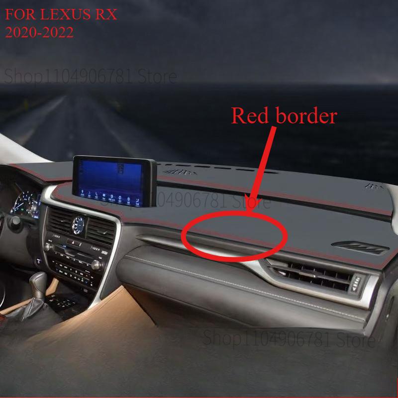 FOR LEXUS RX - Car Dash Mat Dashmat Dashboard Mat Cover Sun Shade Dash Board Cover Carpet  Accessories