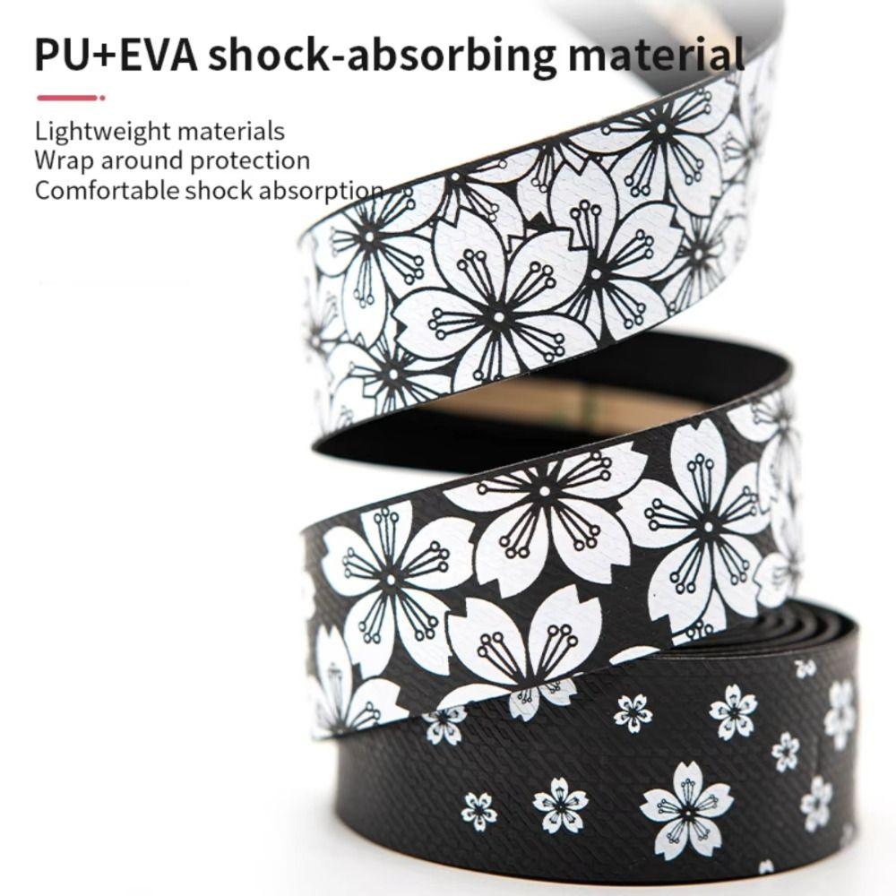 Shock-absorbing Cycling Bar Wrap Cherry Blossom Bicycle Handlebar Belt  Riding Part