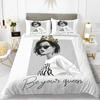 Fashion Girl European and American Modern Trend Girly Comfortable Duvet Cover Pillowcase Bedding Set Children Bedroom Decoration