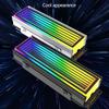ARGB AURA Plug Sync Компьютерный SSD M2 Радиатор Алюминиевый ПК RGB M.2 Nvme Кулер Радиатор Твердотельный накопитель Радиатор Охладитель