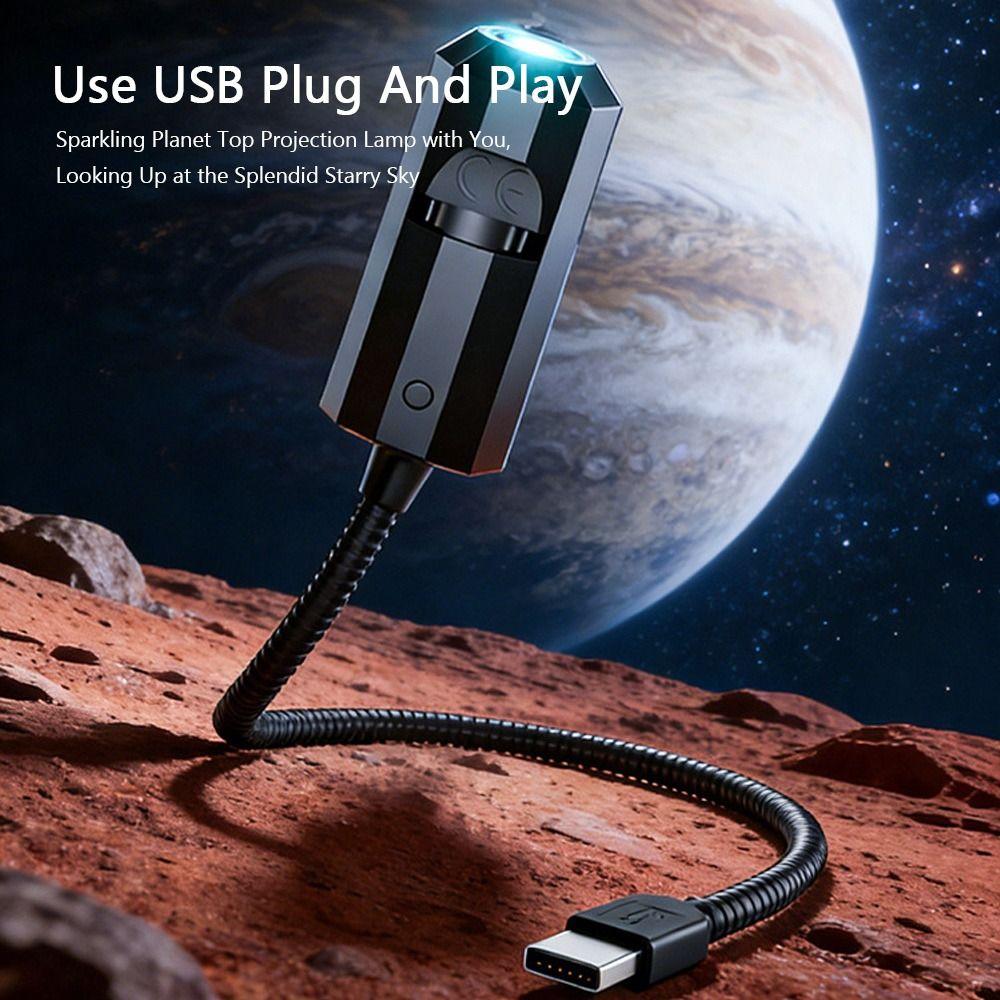 16 Patterns USB Projection Decorative Lamp USB Projection Light  Ceiling Background Decoration