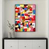 Современная Красочная Картина Маслом Скандинавское Абстрактное Граффити Искусство Холст Картины Настенные Панно для Гостиной Спальни Куадрос Домашний Декор