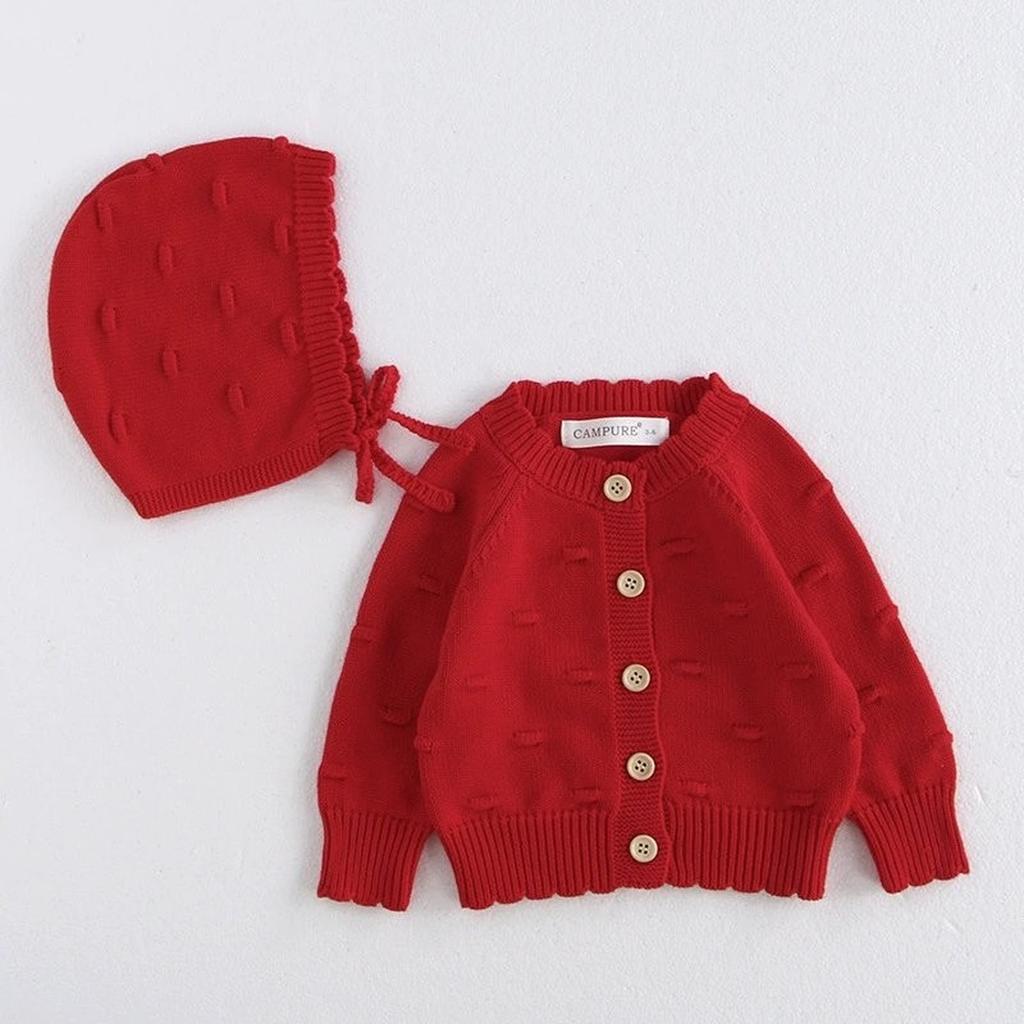 Girls' Stylish Casual Cardigan Sweater Outerwear