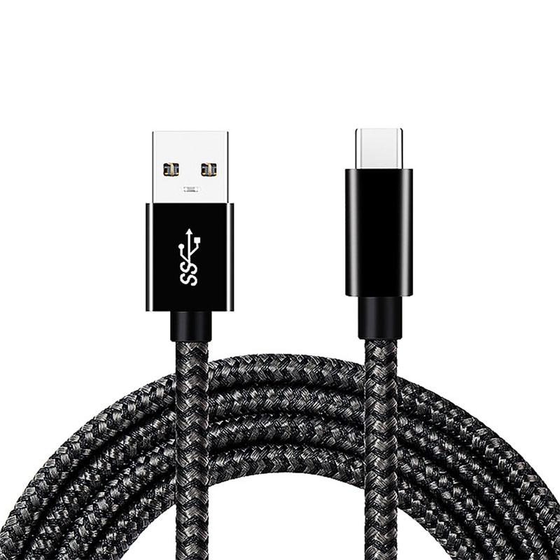 Кабель USB3.2 Gen2 10 Гбит/с Кабель USB C 3A 60 Вт QC3.0 Быстрая зарядка для iPhone 15 Samsung NVMe Внешний жесткий диск Android Кабель для передачи данных