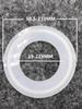 Silicone Quick-Release Sealing Ring & PTFE EPDM Fluoro Rubber Gasket Set