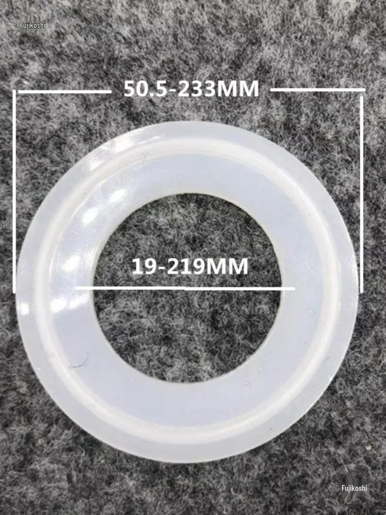 Silicone Quick-Release Sealing Ring & PTFE EPDM Fluoro Rubber Gasket Set