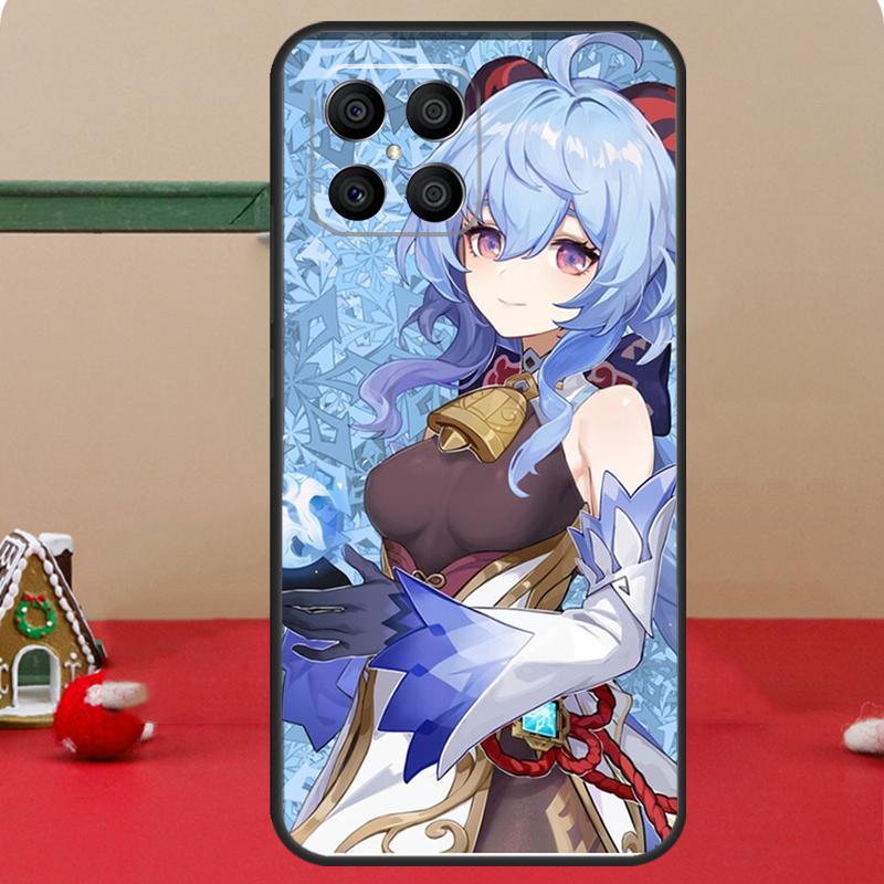 Чехол Genshin Impact Гань Юй для Honor Magic 6 7 8 Pro Honor 400 200 70 90 Lite X8c X8b X9a X9b X9c X9d Win RT