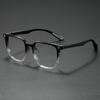 New Temperament Anti Blue Light Glasses Large Frame Flat Light Eye Protection Glasses Neutral Decorative Glasses
