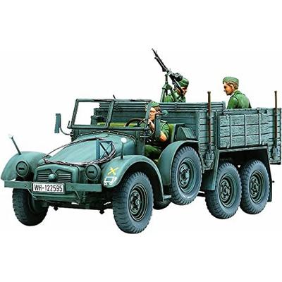 Tamiya 1/35 Военная миниатюра Серия Нет. 317 Немецкий армейский Крупп Протце Kfz.70 Грузовик для перевозки личного состава Пластиковая сборная модель 35317