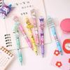 MINISO x Sanrio Новинка | Акриловая ручка с нажимным механизмом Hello Kitty Cinnamoroll 6 шт. | Милый подарочный набор в стиле инс | Тренд TikTok