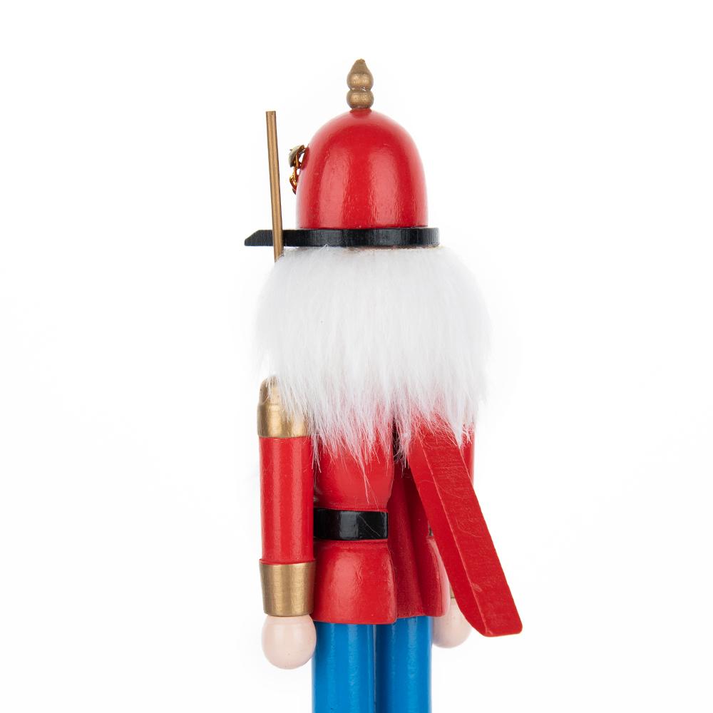 Vintage Cavalry-style Wooden Nutcracker