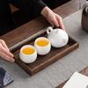 Mutton Fat Jade White Porcelain Master Tea Set