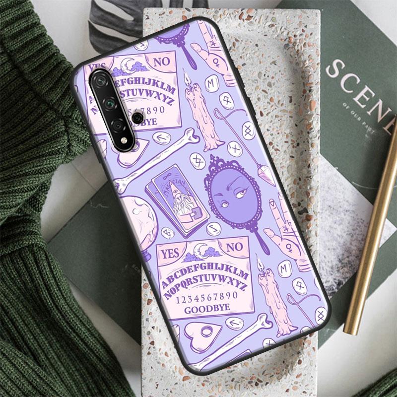 Чехол Ouija Board для Huawei Honor 70 50 X8 X9a Magic5 90 Lite P20 P30 P40 P60 Pro P Smart Nova 5T