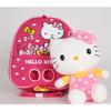 Hello Kitty Seat Belt Detachable Doll Backpack KTY-PB24P, a Popular Character In Korea
