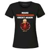 Make Thanksgiving Great Again Trump Women's T-Shirt Thanksgiving Shirts