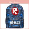 Детский школьный рюкзак Roblox с большим объемом и прочным нейлоновым материалом