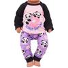 Girl Playing House Dollhouse Accessories Mini Home Wear Shirt Pants Dolls Pajamas Doll Clothes