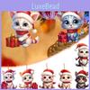 Car Cat Christmas Decor Acrylic Plane Hanging Ornament For Travel Holiday
