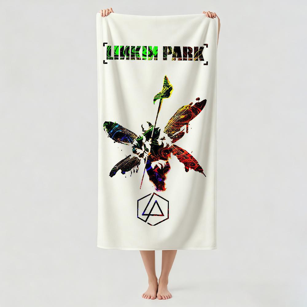 Полотенце L-Linkin P-Park для сушки, банное полотенце, подходит для легкого плавания, кемпинга, йоги, пляжа, активного отдыха