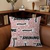 Horror Movies The S-Shining Pillow Cover Sofa Cushion Cover Home Room Decoration Children Gift