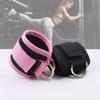 Adjustable Straps Gym Ankle Straps Neoprene Padded Leg Training Straps  Cable Machine