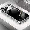 Деловые модные чехлы для телефона carcasa Smartphone Чехол для телефона из стекла для iPhone 17 16 15 14 13 12 11pm Pro Plus fundas Мужской стиль