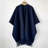 Winter Cashmere Scarf For Women Soft Solid Color Tassel Shawl Wrap Thick Warm Blanket Echarpe Pashmina Female Scarves