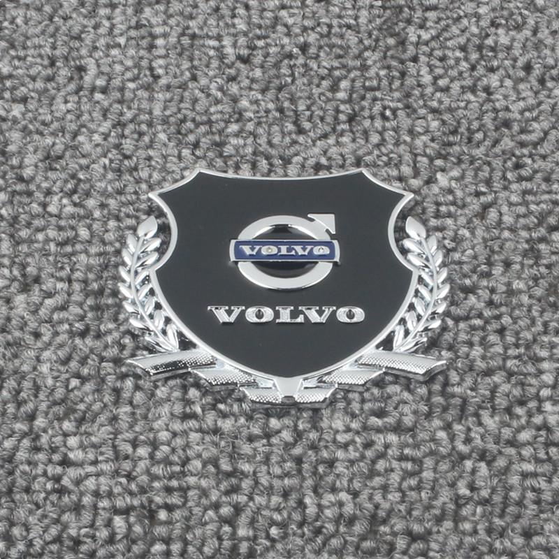 2Pcs 3D Car Body Emblem Metal Stickers Trunk Window Decal For Volvo ES90 EC40 EX40 EM90 XC90 V90 V60 XC60 V40 S80 S60 S90 XC40
