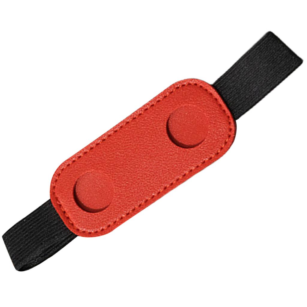 Pen Pouch Elastic Band Pen Holder PU Leather Pen Sleeve Pencil Holder for Notebook Journal Planners Binders and Books