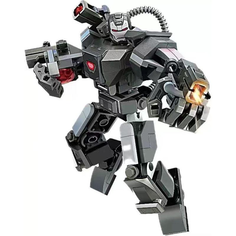 @76270 76302 Superhero Bricks Avengers Thor Iron Man Thanos Assemble Compatible Action Figure Toy Building Blocks Model Ornament