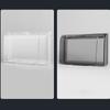 Double-position Splashproof Box Self-adhesive Outlet Socket Waterproof Cover Outlet Case  Indoor