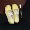 IPPEUM Tabi Кроссовки Женская обувь Красный Желтый 2025 Новые Балетки с раздельным носком