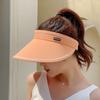Sun Protection Hat for Women, Foldable Sunshade, Summer Outdoor Travel, Beach Fashion, Anti-ultraviolet Empty Top Hat