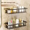Bathroom Rack No Punching Wall-mounted Toilet Rack Sanitary Products Storage Rack Nail-free Storage Rack