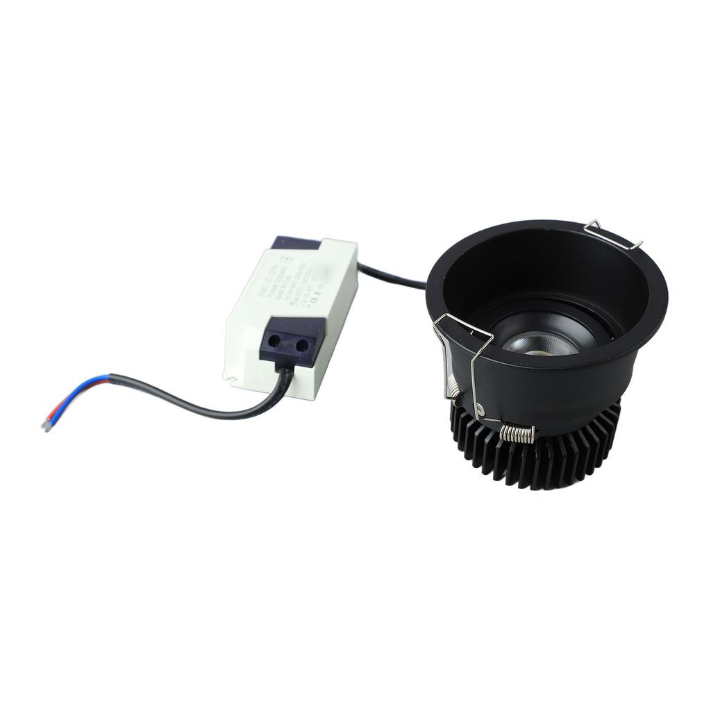 10W Recessed LED for Light Absorption 30 degrees 100 to 265V Embedded Downlight for Living Room Hotel