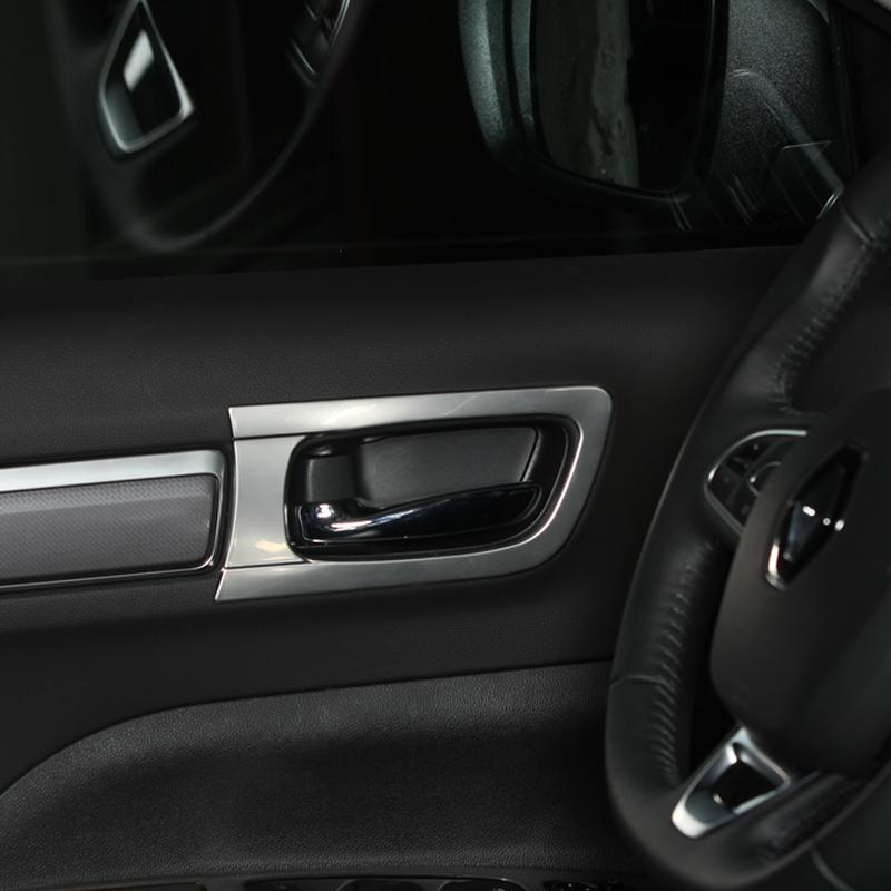 4 шт./комплект для Renault Koleos Samsung QM6 2016-2023 Декоративные накладки на внутренние ручки дверей автомобиля