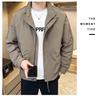 2026 Men's Stand-Up Collar Spring Jacket - Trendy Casual Outerwear