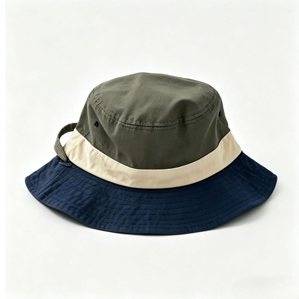 Maillard men's and women's contrasting color bucket hat, Japanese and Korean casual versatile sports mountaineering hat, fashionable and simple sunsha