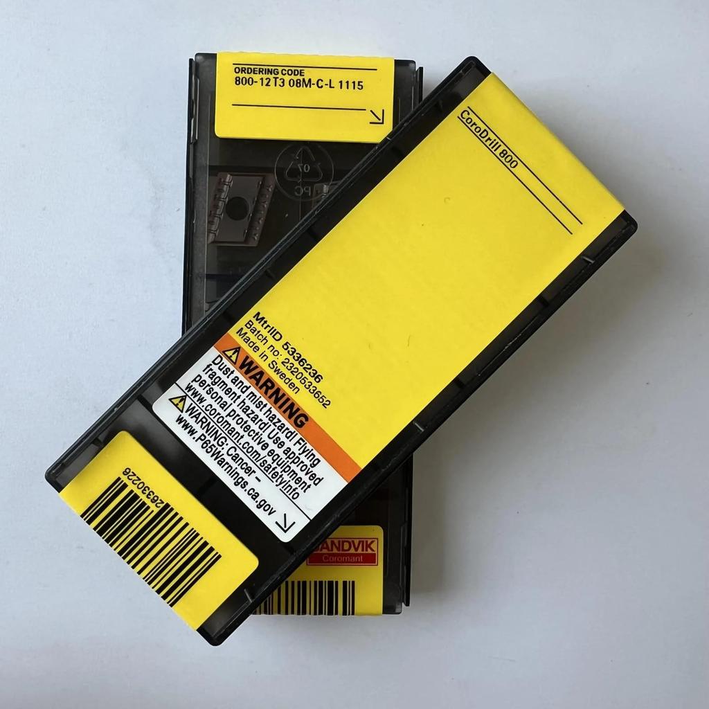 Original Sandvik / 800-12T308M-C-L 1115 /CNC CARBIDE Tool Blade 10 Pcs